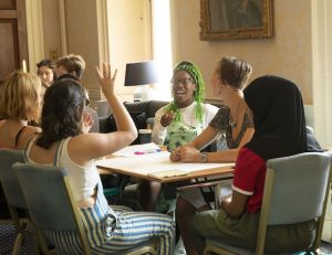 Catalyst Summit women sat around table